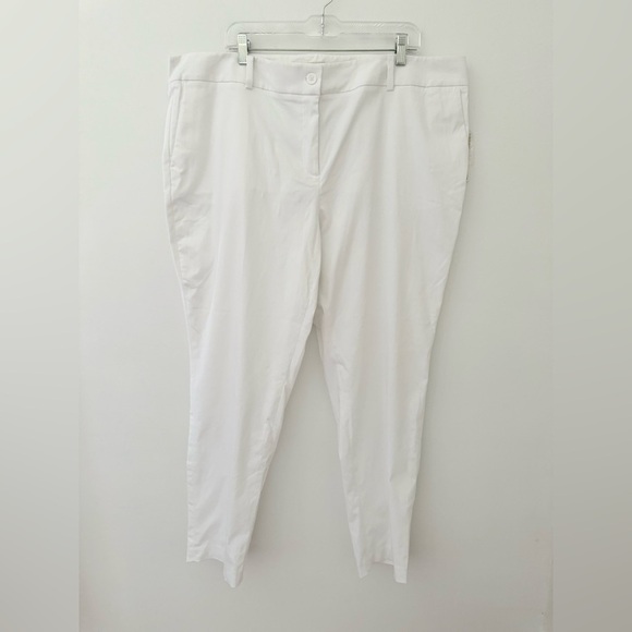 New with tags Michael Kors white cropped pants - Picture 2 of 11